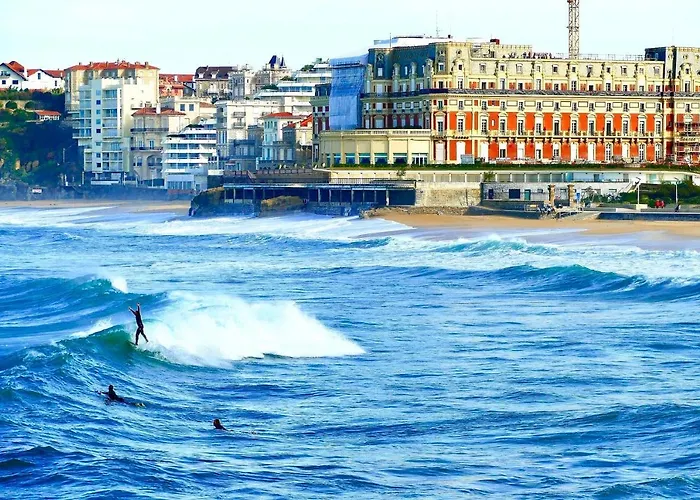 Cosy 4 Pers A 200 M Et Commerce La Cabane64 公寓 比亚里茨